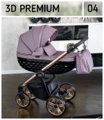 Otroški voziček Adbor 3D Premium 3v1 - slika 5