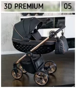 Otroški voziček Adbor 3D Premium 3v1 - slika 6