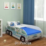 Otroška postelja Acma VI Tovornjak + vzmetnica
