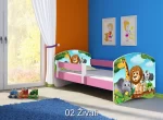 Otroška postelja Acma II, roza + vzmetnica - slika 3