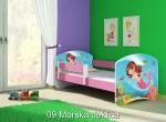 Otroška postelja Acma II, roza + vzmetnica - slika 10