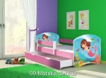 Otroška postelja Acma II, roza + vzmetnica - slika 55
