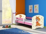 Otroška postelja Acma II, roza + vzmetnica - slika 12