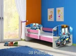 Otroška postelja Acma II, roza + vzmetnica - slika 39
