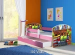 Otroška postelja Acma II, roza + vzmetnica - slika 90