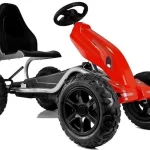 Otroški gokart na pedala z napihljivimi kolesi