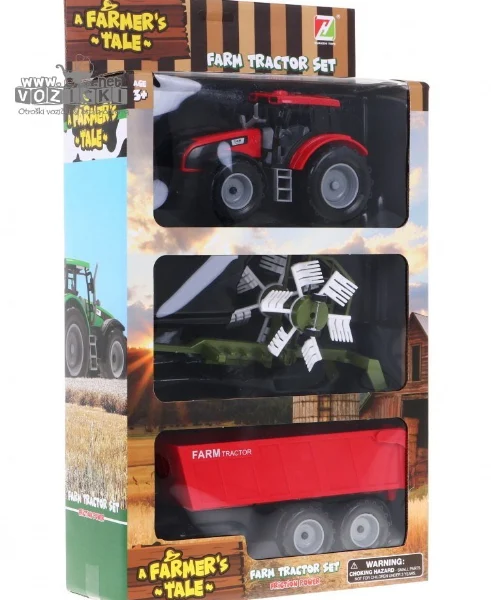 Traktor s priključki