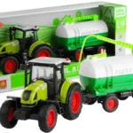 Traktor s prikolico cisterno na baterije