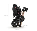 Tricikel Qplay Nova + Rubber Golden 6v1 - slika 7