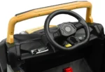 Otroški buggy na akumulator Axel 4x45W, zlat - slika 8