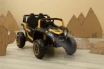 Otroški buggy na akumulator Axel 4x45W, zlat - slika 2