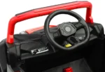 Otroški buggy na akumulator Axel 4x45W, rdeč - slika 8