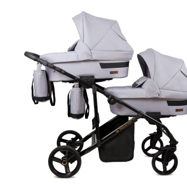 Otroški voziček za dvojčka BabyLux Trailux Duo
