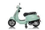 Otroški skuter na akumulator Vespa ROMA 2x35W, mint - slika 2