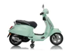 Otroški skuter na akumulator Vespa ROMA 2x35W, mint - slika 7