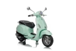 Otroški skuter na akumulator Vespa ROMA 2x35W, mint - slika 8