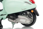 Otroški skuter na akumulator Vespa ROMA 2x35W, mint - slika 35
