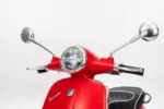 Otroški skuter na akumulator Vespa ROMA 2x35W, rdeč - slika 8