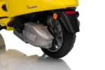 Otroški skuter na akumulator Vespa ROMA 2x35W, rumen - slika 25