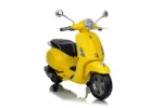 Otroški skuter na akumulator Vespa ROMA 2x35W, rumen - slika 39