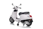 Otroški skuter na akumulator Vespa ROMA 2x35W, bel - slika 2