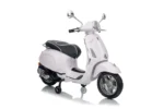 Otroški skuter na akumulator Vespa ROMA 2x35W, bel - slika 7
