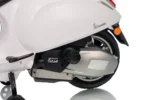 Otroški skuter na akumulator Vespa ROMA 2x35W, bel - slika 30