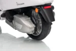 Otroški skuter na akumulator Vespa ROMA 2x35W, bel - slika 35