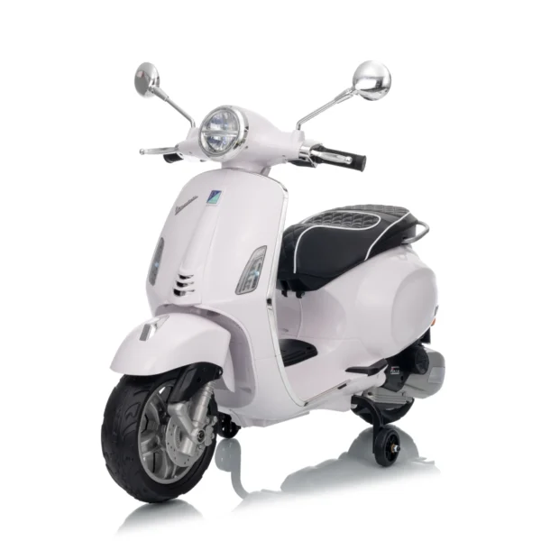 Otroški skuter na akumulator Vespa ROMA 2x35W, bel