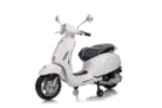 Otroški skuter na akumulator Vespa ROMA 2x35W, bel - slika 40