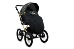 Otroški voziček BabyLux Margaret 3v1, zlato ogrodje - slika 35