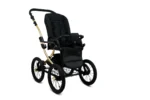 Otroški voziček BabyLux Margaret 3v1, zlato ogrodje - slika 36