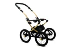Otroški voziček BabyLux Margaret 3v1, zlato ogrodje - slika 41