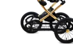 Otroški voziček BabyLux Margaret 3v1, zlato ogrodje - slika 50