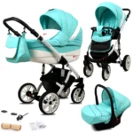Otroški voziček BabyLux Lilly 3v1 - slika 7