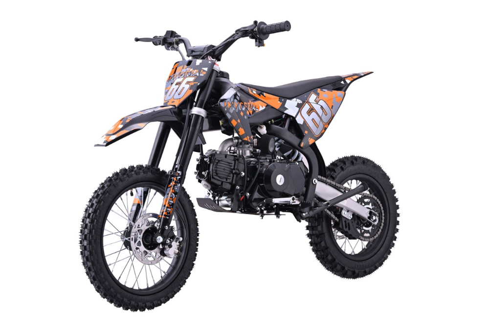 63311 Motor cross na bencin IMMORTAL 110cc, oranžna - slika 1