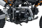 Motor cross na bencin IMMORTAL 110cc, oranžna - slika 7