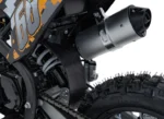 Motor cross na bencin IMMORTAL 110cc, oranžna - slika 11