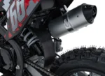 Motor cross na bencin IMMORTAL 110cc, rdeč - slika 11