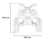 Štirikolesnik na bencin PRO RIDER 200cc - slika 32