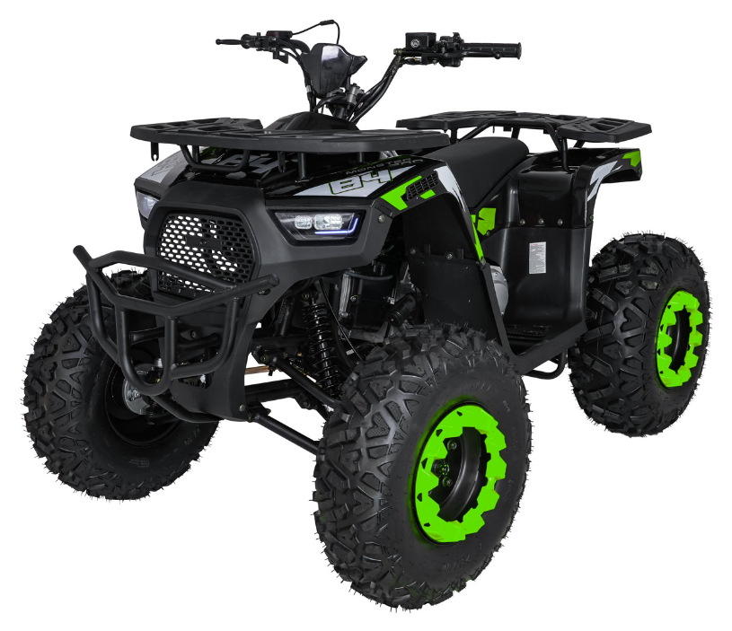 71049 Štirikolesnik na bencin MONSTER 200cc, zelen - slika 1
