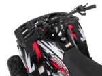 Štirikolesnik na bencin MONSTER 200cc, rdeč - slika 26