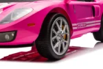 Otroški avto na akumulator Ford GT 4x100W, roza - slika 8