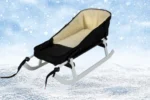 Naslon in zimska vreča za sani Adbor Winter Sport, črna - slika 5