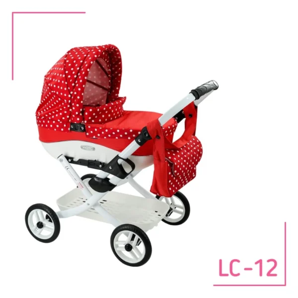 Otroški voziček za lutke Lily Classic, Lc-12