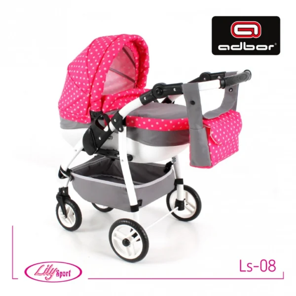 Otroški voziček za lutke Lily Sport, Ls-08