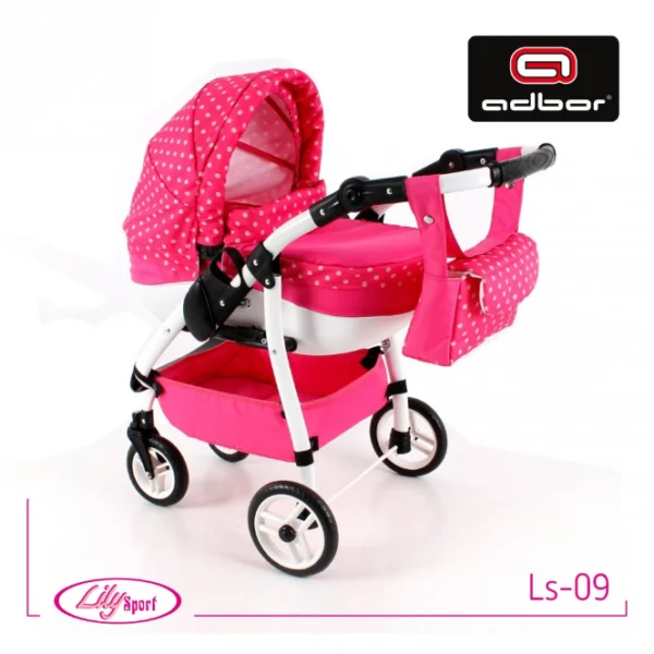 Otroški voziček za lutke Lily Sport, Ls-09