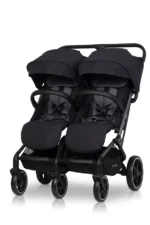 Športni voziček za dvojčka EasyGo Echo Ebony Black - slika 4