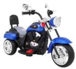 Otroški motor na akumulator Chopper NightBike, moder - slika 4