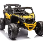 Otroški buggy na akumulator Can-am DK-CA003 4x200W 24V, rumen